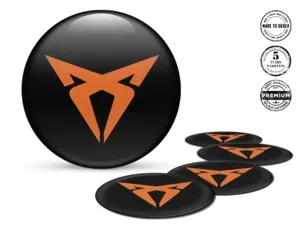 Seat Cupra Decalcomania Cupola Stile Distintivi Ruota Custom